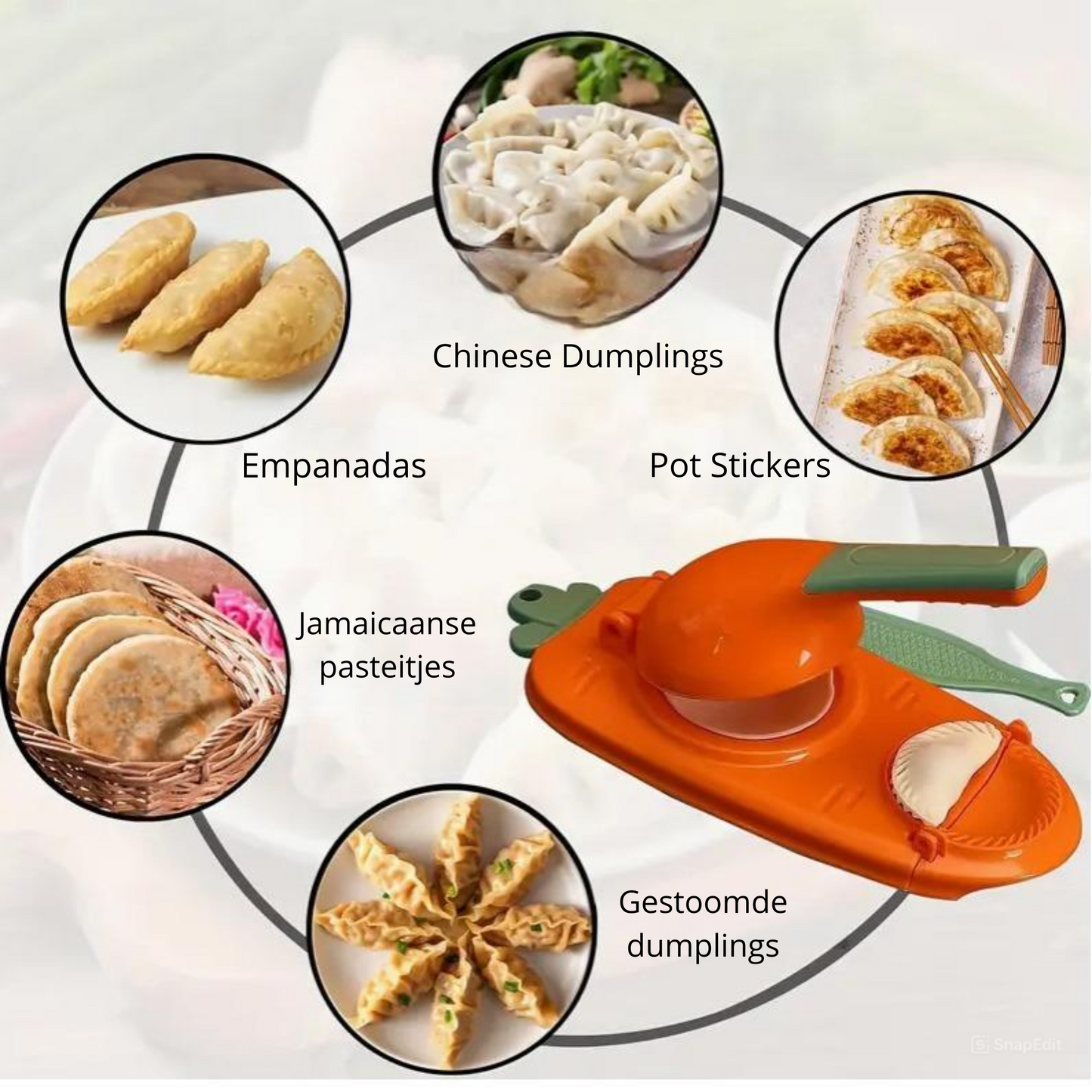 QuickDumpling Pro™ - Perfecte Dumplings in Minuten!
