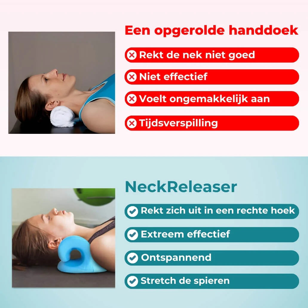 NeckZen™ Stretcher - Nekpijn Verlichten in Slechts 10 Minuten per Dag