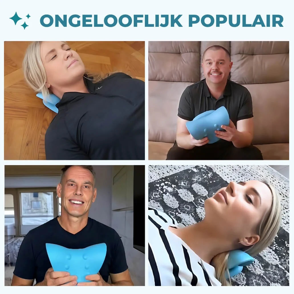 NeckZen™ Stretcher - Nekpijn Verlichten in Slechts 10 Minuten per Dag