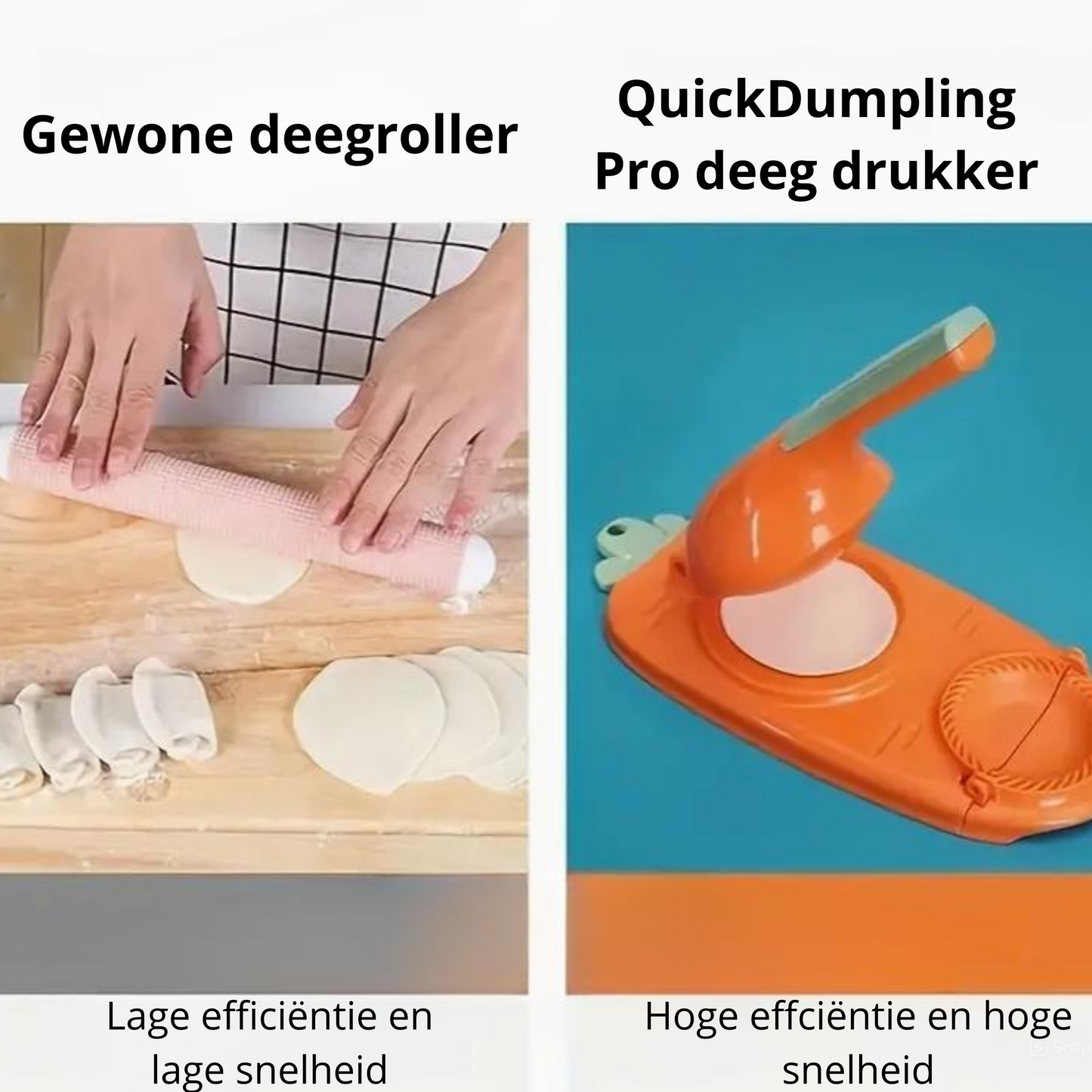 QuickDumpling Pro™ - Perfecte Dumplings in Minuten!