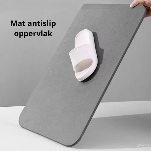 StoneDry Mat™ - Jouw #1 oplossing voor een droge, veilige en stijlvolle badkamer