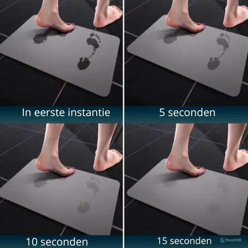 StoneDry Mat™ - Jouw #1 oplossing voor een droge, veilige en stijlvolle badkamer