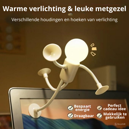BrightBuddy™ – De Nachtlamp die Sfeer Brengt én Je Creativiteit Prikkelt!