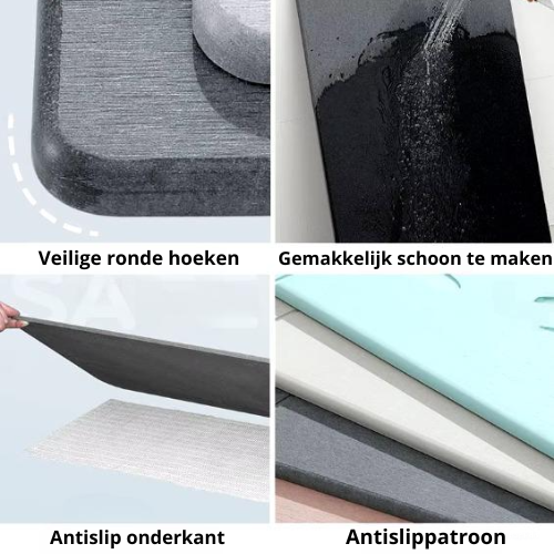 StoneDry Mat™ - Jouw #1 oplossing voor een droge, veilige en stijlvolle badkamer