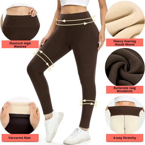 ThermaWool™ Leggings - Comfort en Stijl voor Koude Dagen