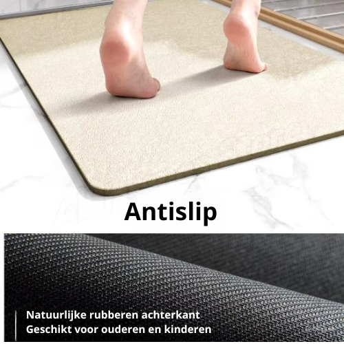 StoneDry Mat™ - Jouw #1 oplossing voor een droge, veilige en stijlvolle badkamer