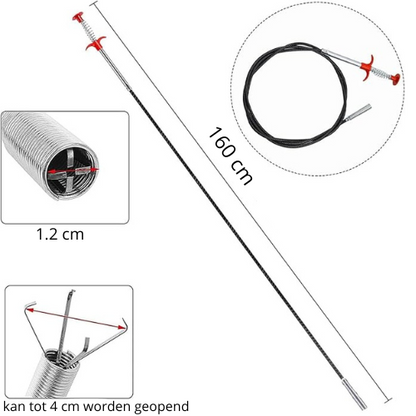 FlexiGrijp™ - De ultieme oplossing voor verstoppingen in de kleinste ruimtes!