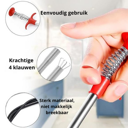 FlexiGrijp™ - De ultieme oplossing voor verstoppingen in de kleinste ruimtes!